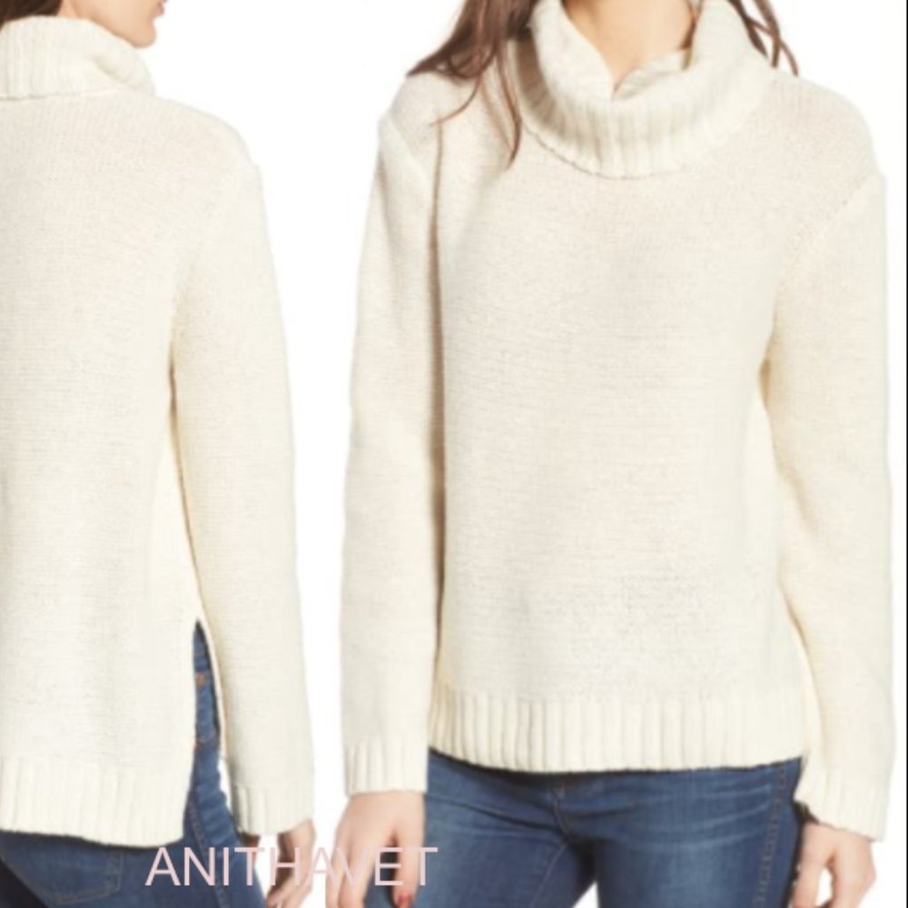 MADEWELL Flecked Turtleneck Sweater